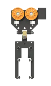 Knight Global Rotating End Truck for RAD7510 Rail, Capacity 3000 lbs - KG EMRES7181-7000 Knight Global