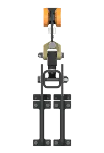 Knight Global Low Profile Rotating End Truck for RAD6110 Rail, Capacity 3000 lbs - KG EMRES7185-6000 Knight Global