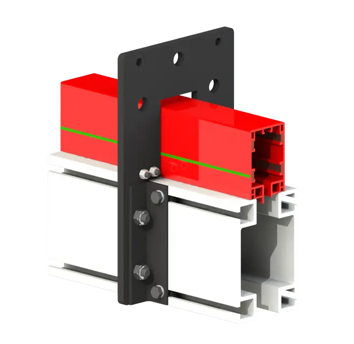 Knight Global C-Channel Hanger Sub-Assembly for Rail Systems and ERail - KG EMRHA6165 Knight Global