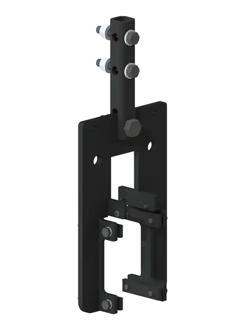 Knight Global C-Channel Hanger Sub-Assembly for Aluminum Rail Systems and ERail - KG EMRHA6161 Knight Global