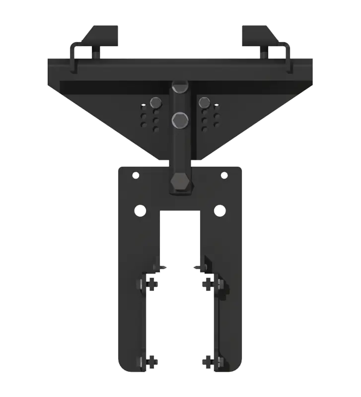 Knight Global Extended Stack I-Beam Hanger for ERAD6000 Rail, 7 in - 11 in Flange - KG EMRHS6262 Knight Global