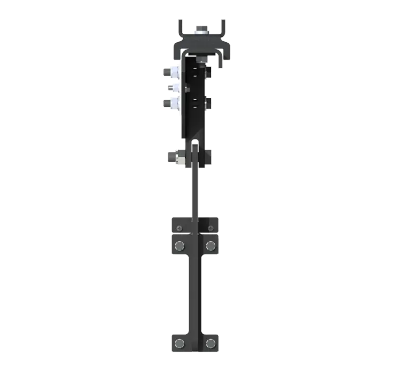 Knight Global Extended Stack I-Beam Hanger for ERAD7000 Rail, 7 in - 11 in Flange - KG EMRHS7262 Knight Global