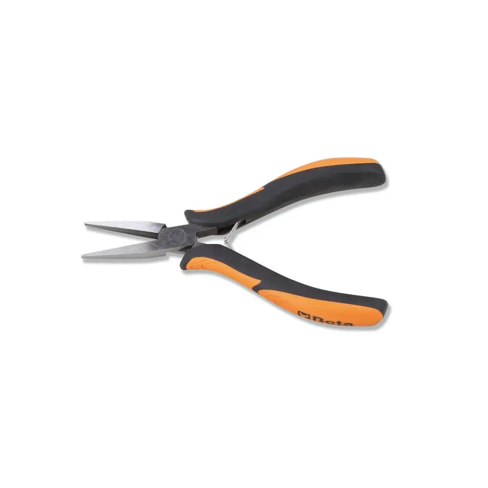 Beta Tools (Article# 1172BM) Smooth Flat Long Nose Plier, OAL 140mm - BT 11720101 Beta Tools