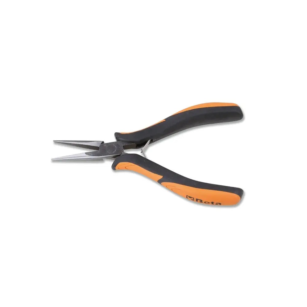 Beta Tools (Article# 1177BM) Smooth Half-Round Long Nose Plier, OAL 140mm - BT 11770101 Beta Tools