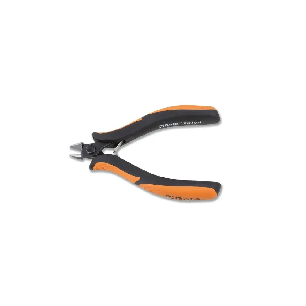 Beta Tools (Article# 1184BM) Diagonal Flush Cutting Nipper, Rounded Tips, OAL 130mm - BT 11840102 Beta Tools