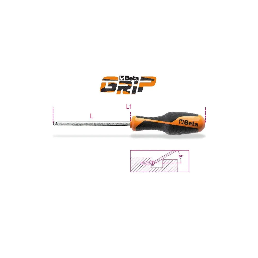 Beta Tools (Article# 1266BP 5) 5mm Ball Head Hexagon Driver with Handle - BT 12660050 Beta Tools