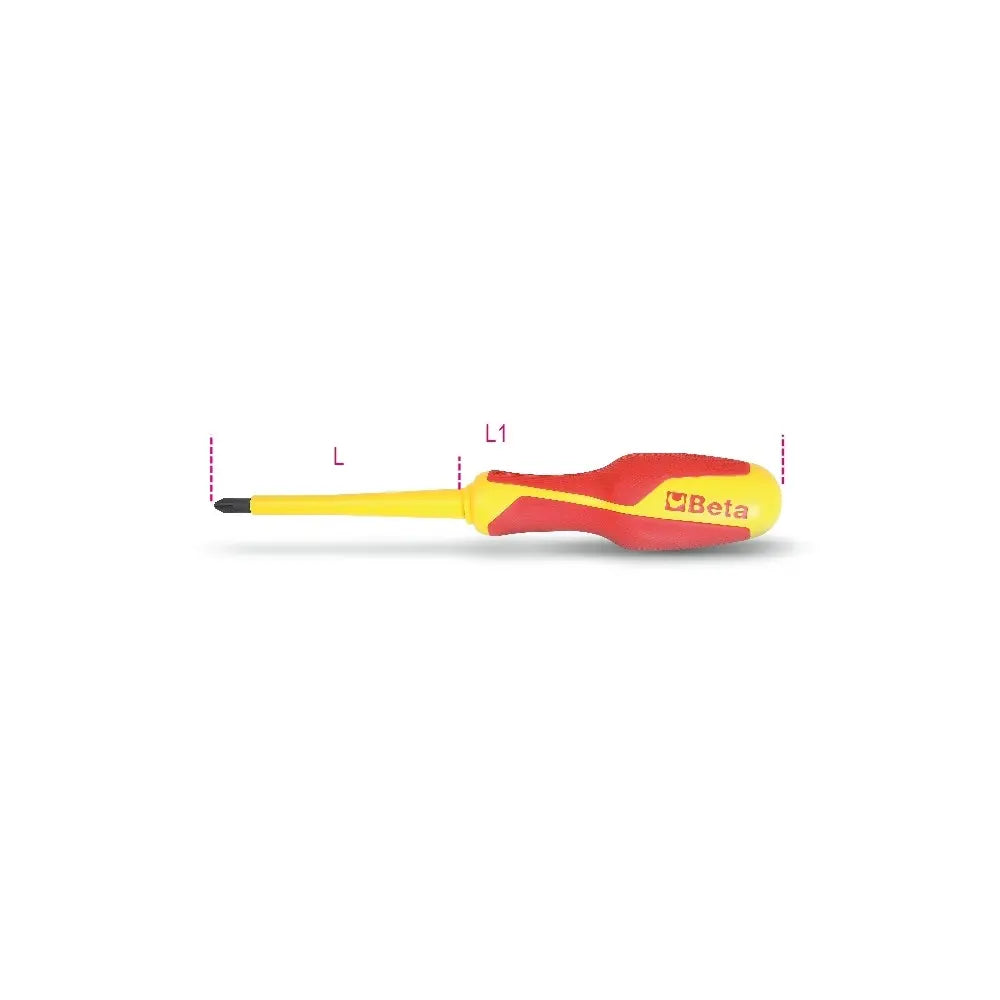 Beta Tools (Article# 1279MQ PZ1) Screwdriver for Cross Head Pozidriv-Supadriv Screws - BT 12790709 Beta Tools