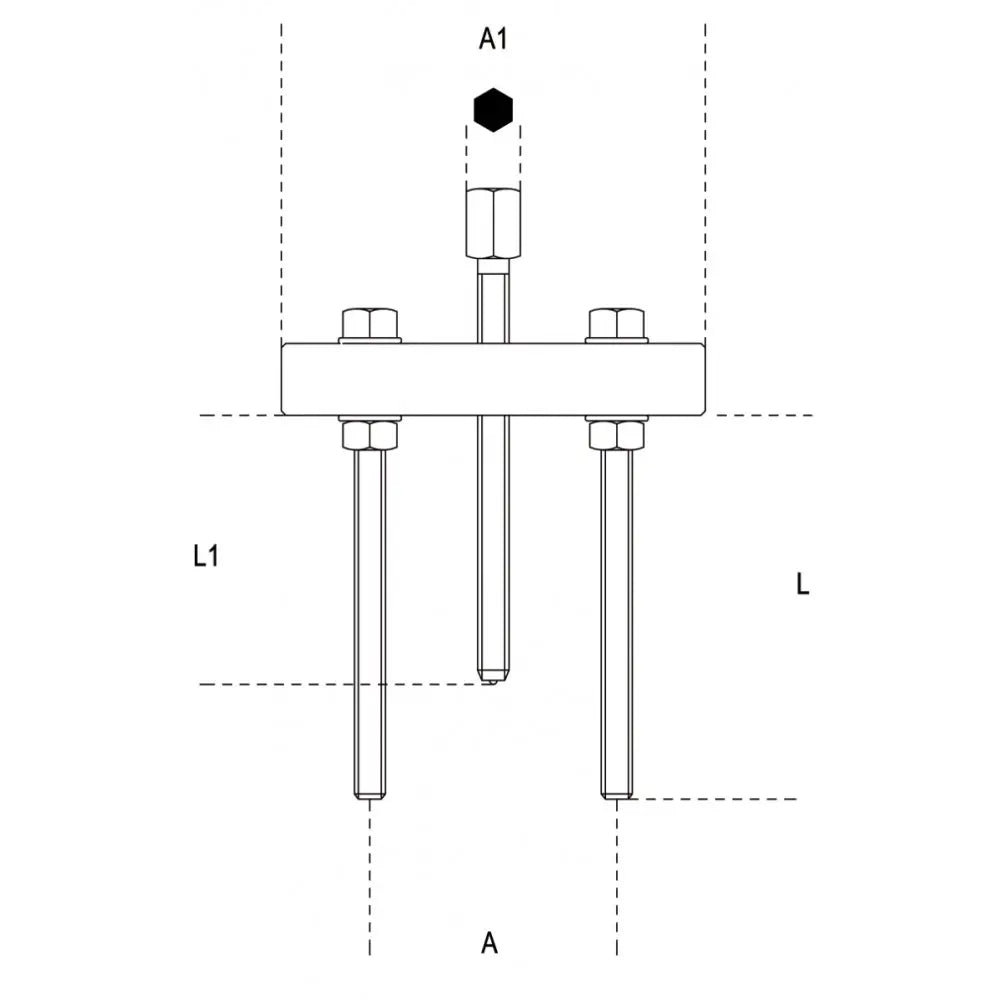 Beta Tools (Article# 1533/2) Puller for Separators 1534 - BT 15330002 Beta Tools