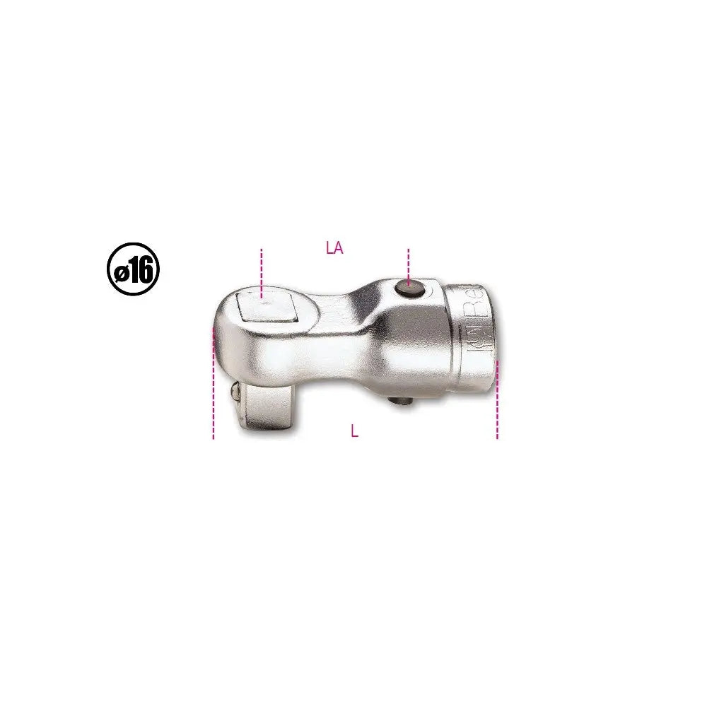 Beta Tools (Article# 617) Fixed Head for Torque Bars, 3/8 in Drive - BT 6170000 Beta Tools