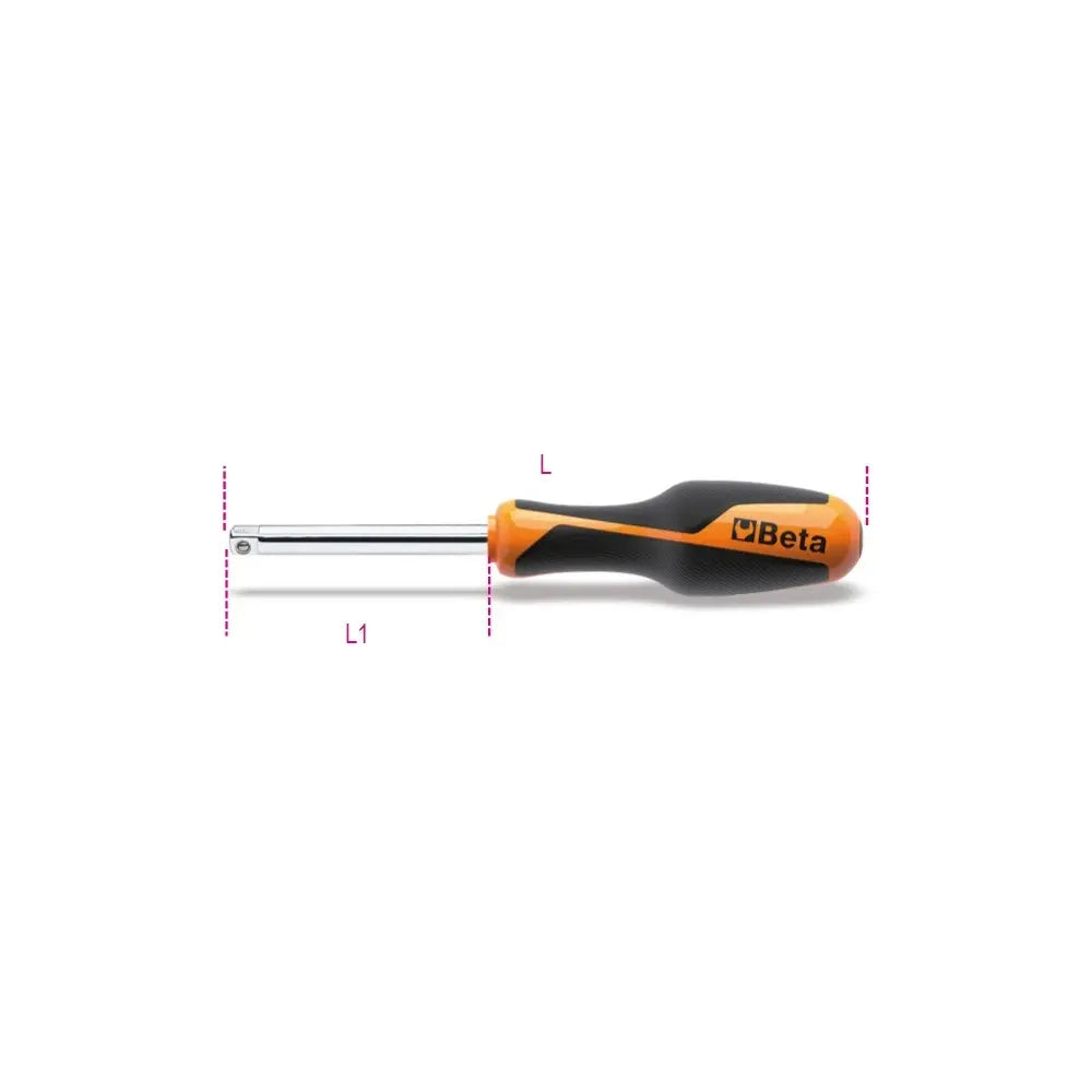 Beta Tools (Article# 900BG/30) 1/4 in Drive Socket Spinner, Chrome-Plated, 176mm - BT 9000834 Beta Tools