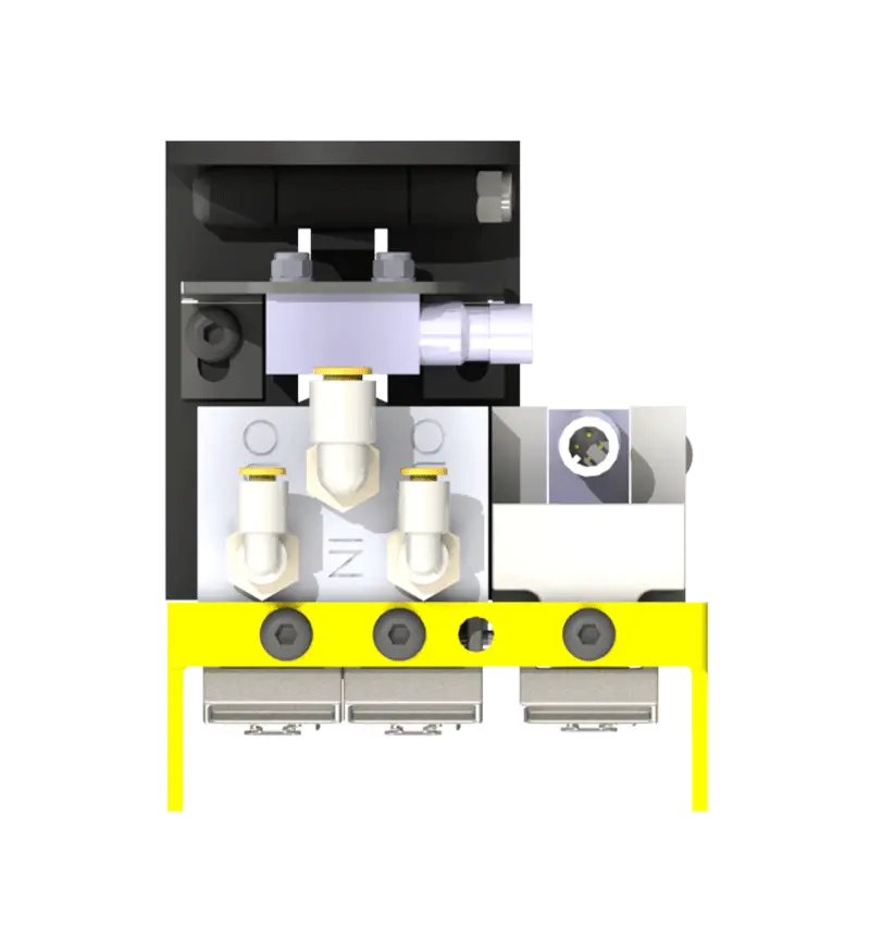 Knight Global Pneumatic-Electric Control Handle with Electric Trigger, (3) Thumb Levers, (1) 4-Pin Micro Limit Switch - KG EPETA9150 Knight Global