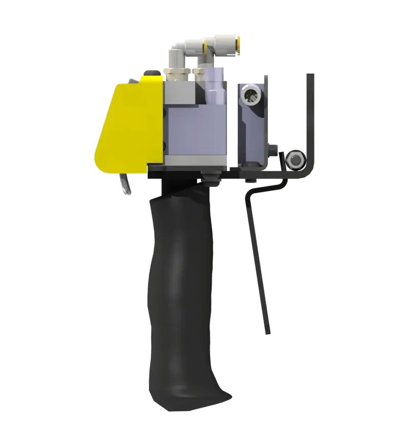 Knight Global Pneumatic-Electric Control Handle with Electric Trigger, (4) Thumb Levers, (2) 4-Pin Micro Limit Switch - KG EPETA9160 Knight Global