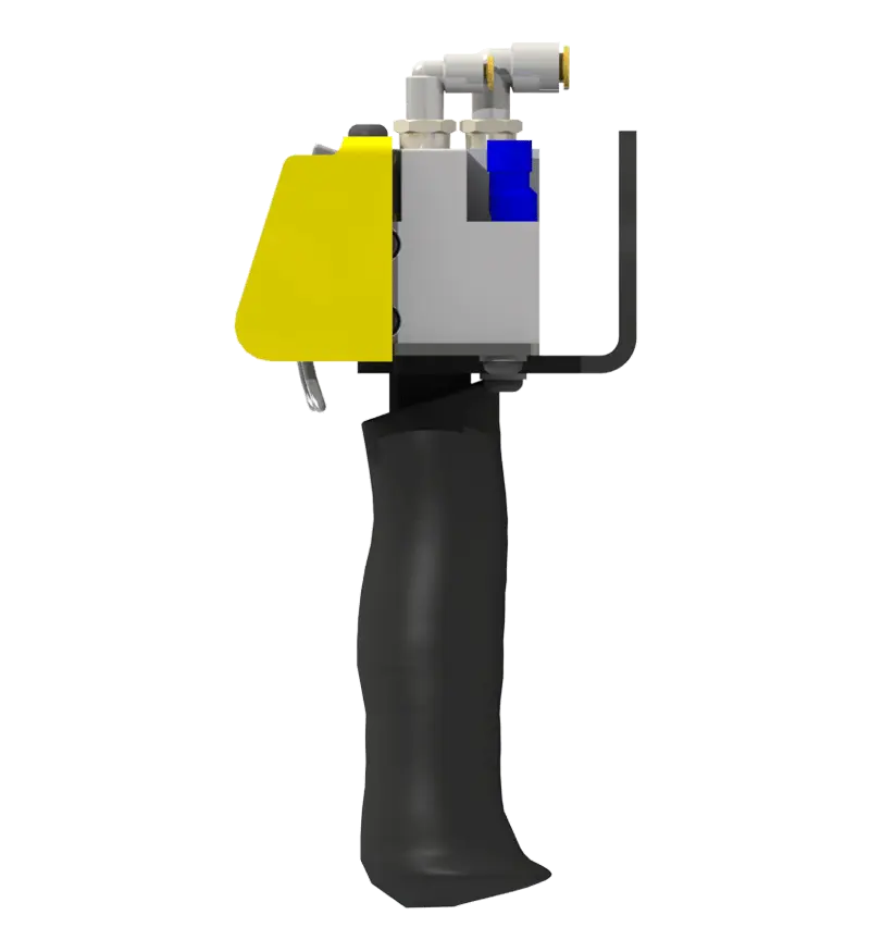 Knight Global Electric Pneumatic Control Handle, (3) Thumb Levers, (1) 4-Pin Micro Limit Switch - KG EPPA9150 Knight Global