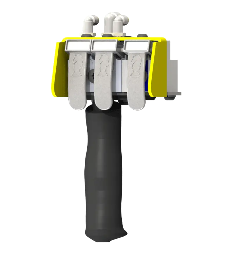 Knight Global Electric Pneumatic Control Handle, (3) Thumb Levers, (1) 4-Pin Micro Limit Switch - KG EPPA9150 Knight Global