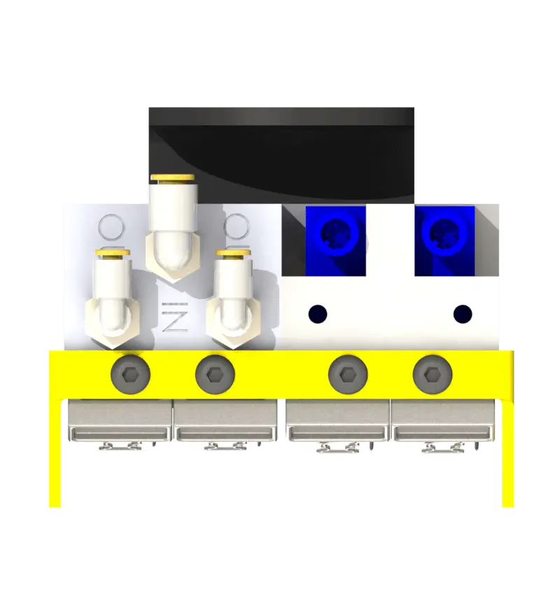 Knight Global Electric Pneumatic Control Handle, (4) Thumb Levers, (2) 4-Pin Micro Limit Switch - KG EPPA9160 Knight Global