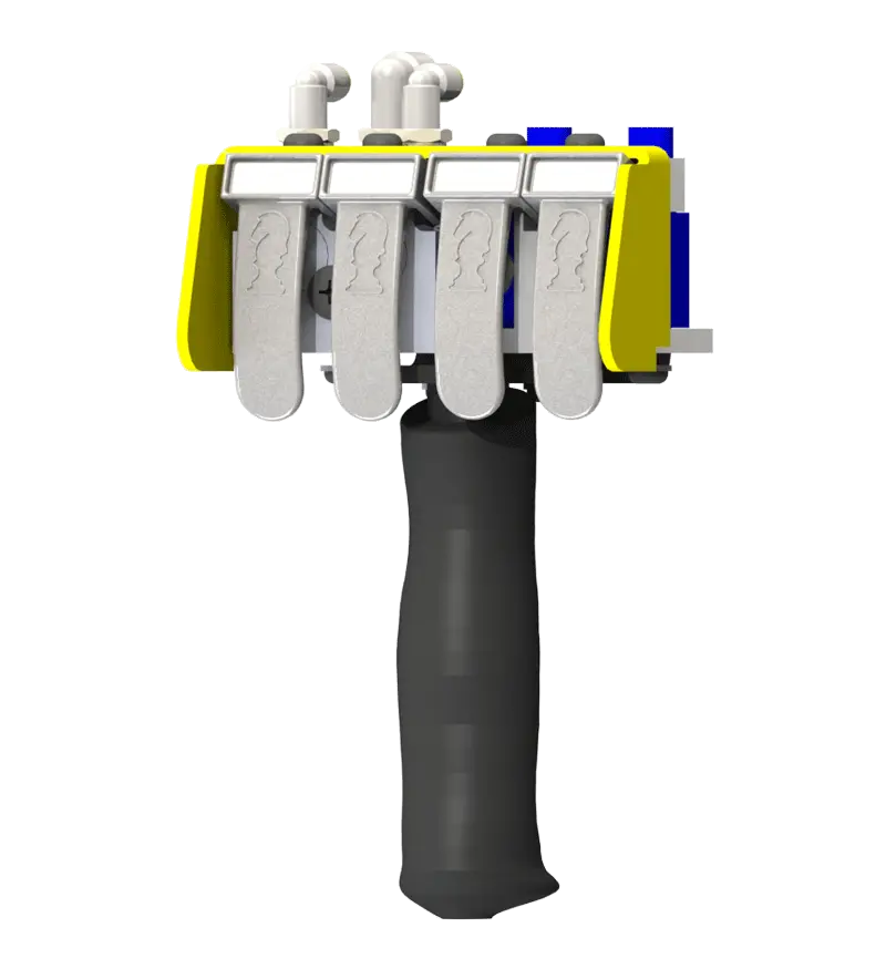 Knight Global Electric Pneumatic Control Handle, (4) Thumb Levers, (2) 4-Pin Micro Limit Switch - KG EPPA9160 Knight Global
