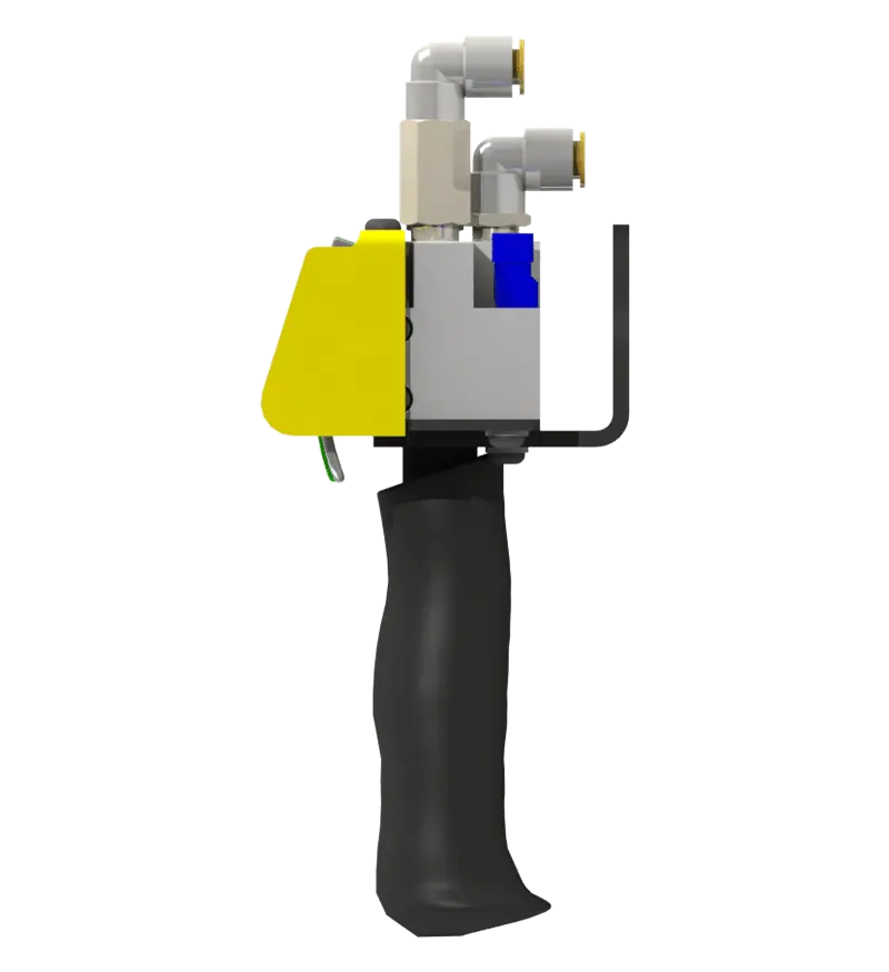 Knight Global Electric Pneumatic Control Handle, (3) Thumb Levers, (1) 4-Pin Micro Limit Switch, 2-Way Valves - KG EPPA9350 Knight Global