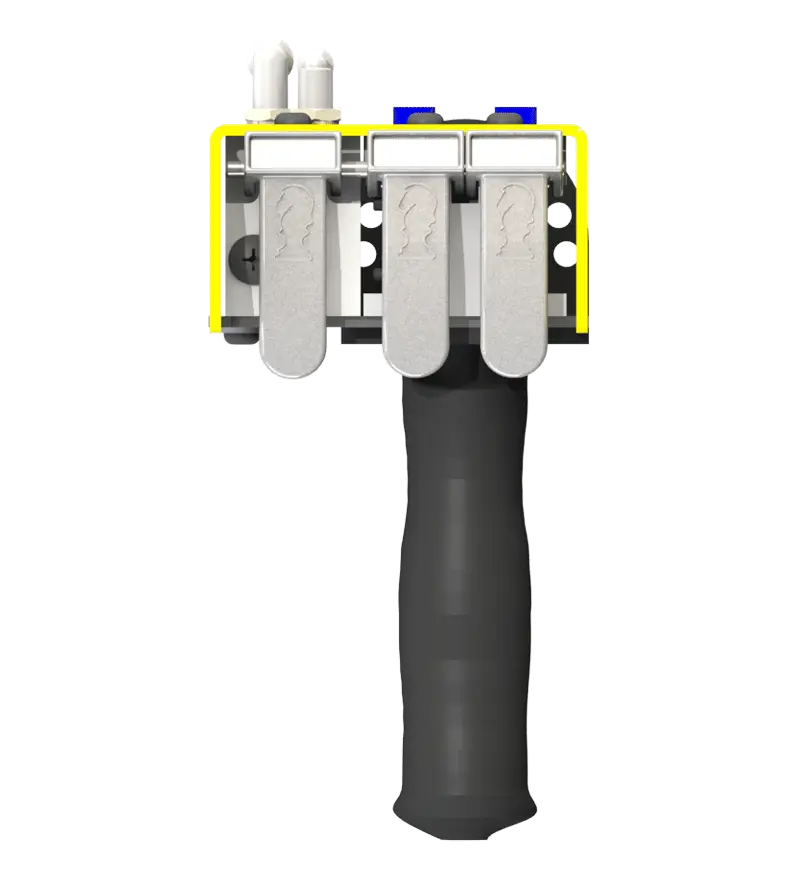 Knight Global Electric Pneumatic Control Handle, (3) Thumb Levers, (2) 4-Pin Micro Limit Switch - KG EPPA9460 Knight Global