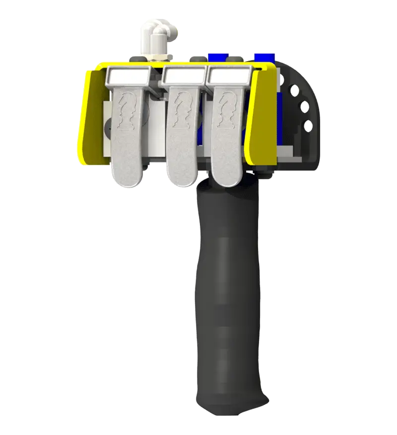 Knight Global Electric Pneumatic Control Handle, (3) Thumb Levers, (2) 4-Pin Micro Limit Switch - KG EPPA9460 Knight Global