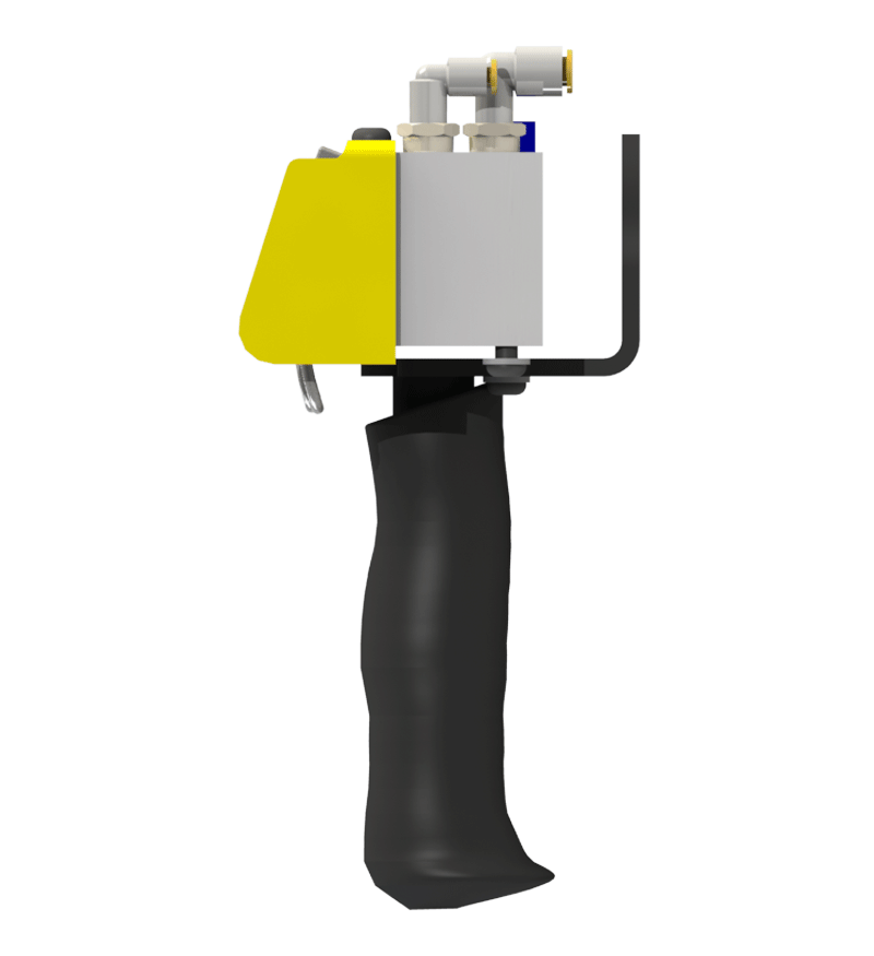 Knight Global Electric Pneumatic Control Handle, (4) Thumb Levers, (2) 4-Pin Micro Limit Switch, 3-Way Valves - KG EPPA9464