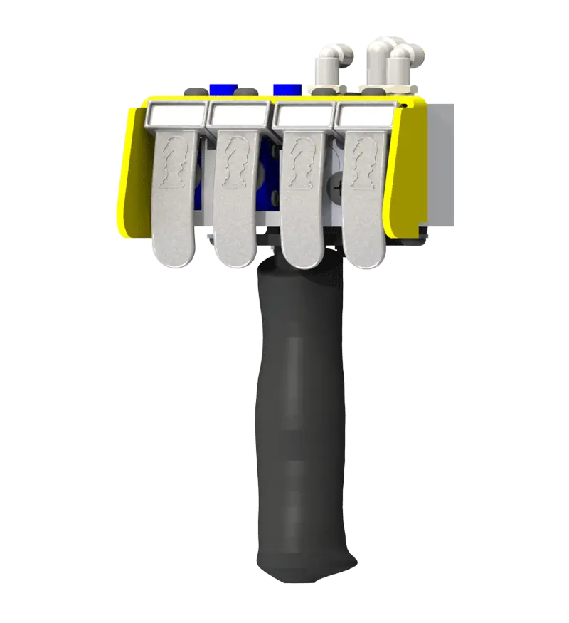 Knight Global Electric Pneumatic Control Handle, (4) Thumb Levers, (2) 4-Pin Micro Limit Switch, (1) 2-Button Valves - KG EPPA9610 Knight Global