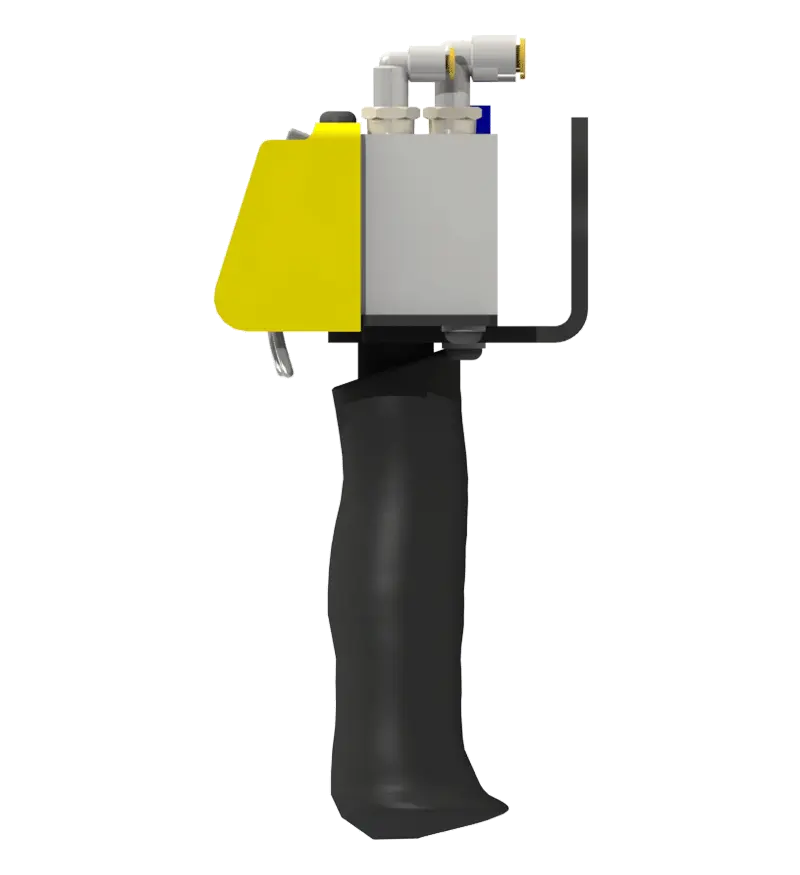 Knight Global Electric Pneumatic Control Handle, (3) Thumb Levers, (2) 4-Pin Micro Limit Switch, (1) 1-Button Valve - KG EPPA9640 Knight Global