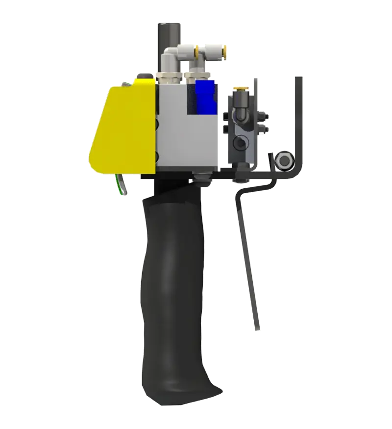 Knight Global Pneumatic-Electric Control Handle with Pneumatic Trigger, (2) 4-Pin Micro Limit Switch - KG EPPTA9535 Knight Global