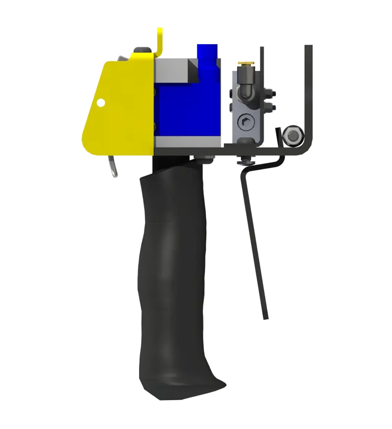 Knight Global Pneumatic-Electric Control Handle with Pneumatic Trigger - KG EPPTA9600 Knight Global
