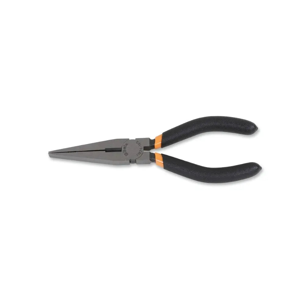 Beta Tools (Article# 1162G 200) Extra-Long Flat Knurled Nose Plier, OAL 200mm - BT 11620070 Beta Tools