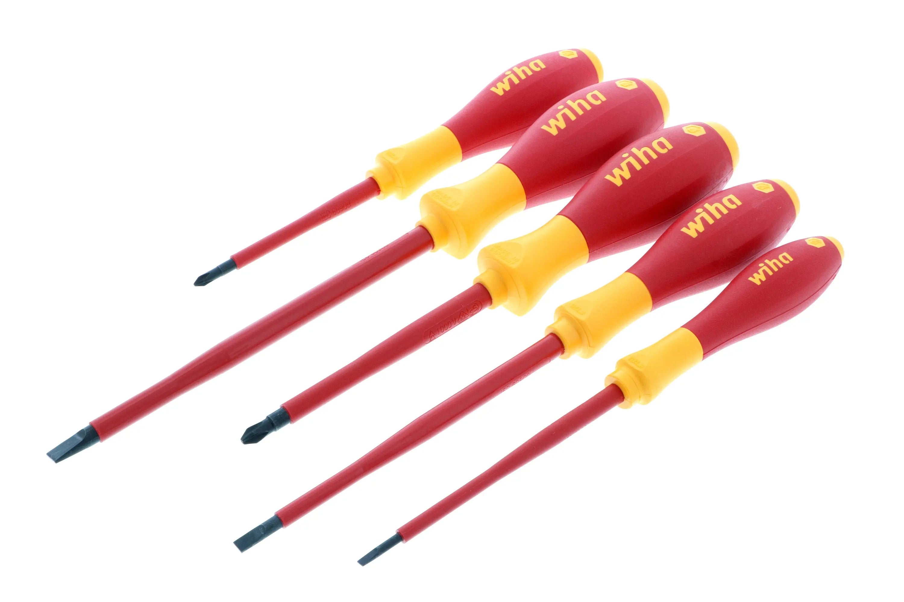 Wiha 32091, Insulated Slotted & Phillips 5 Pc. Set Wiha
