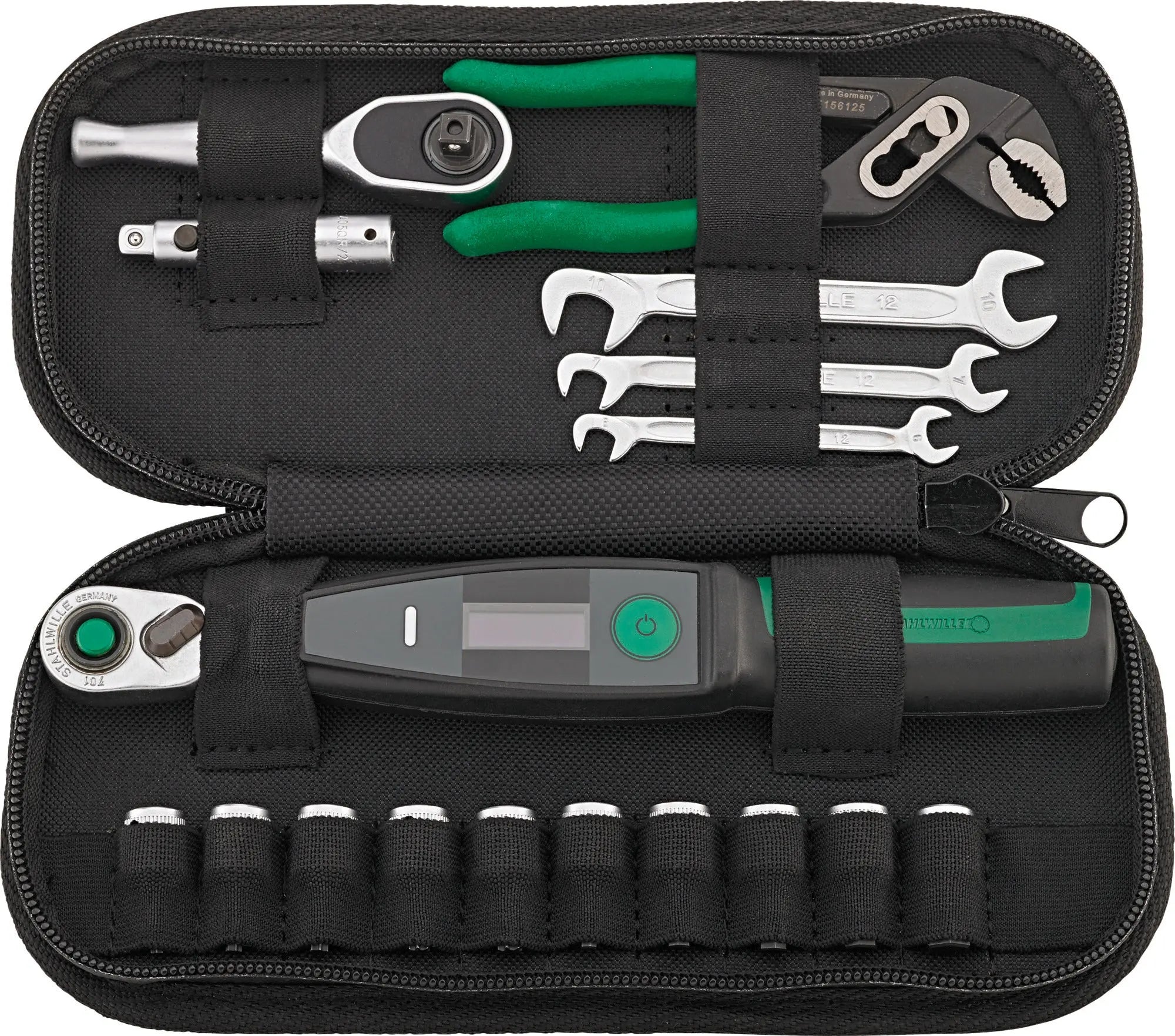 Stahlwille Set of 17 Mobile Bicycle Tool with Textile Bag - ST 96500001 Stahlwille