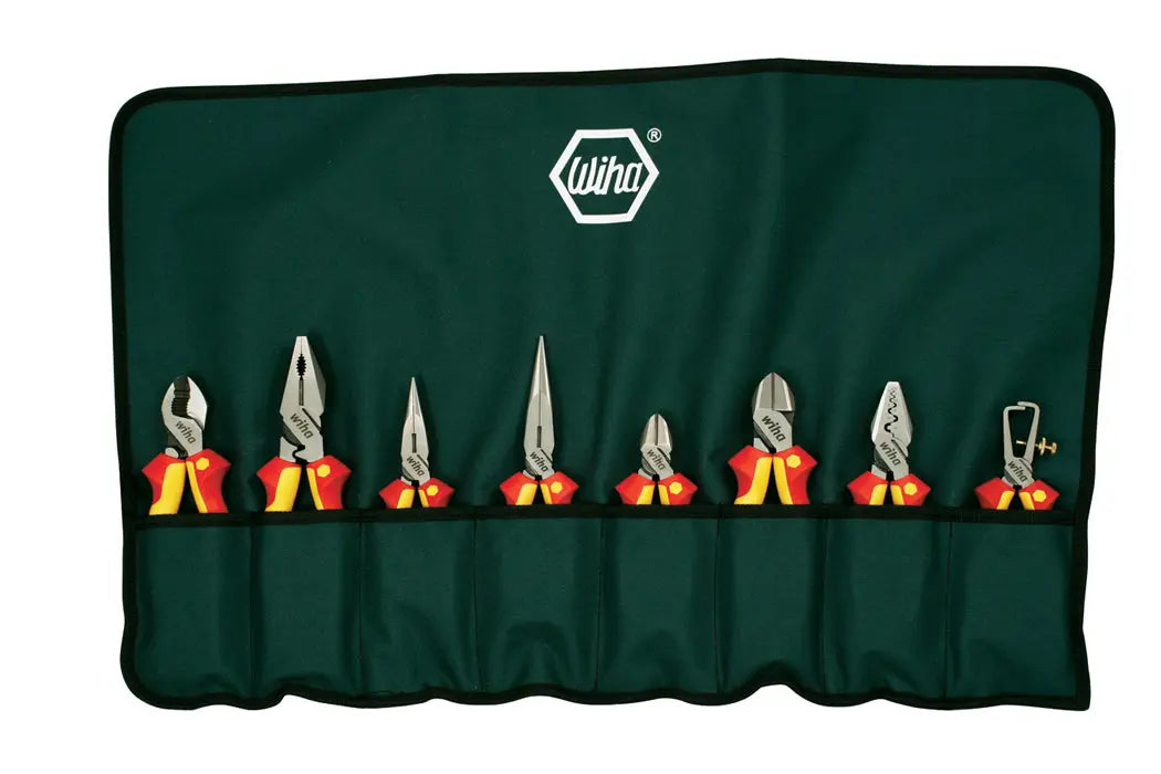 Wiha 32987, Insulated Industrial Pliers/Cutters Set Wiha