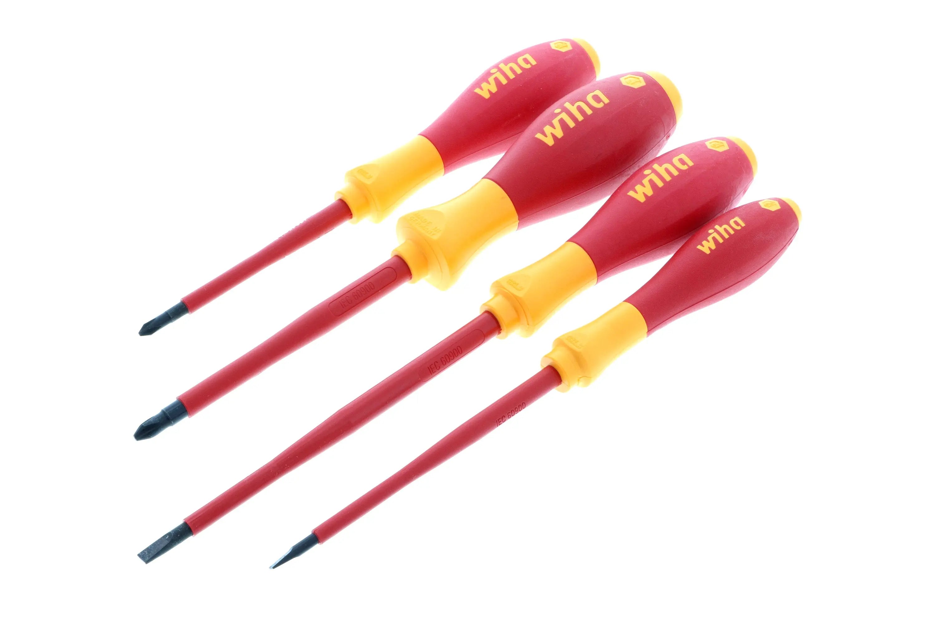 Wiha 32090, Insulated Slotted & Phillips 4 Pc. Set Wiha