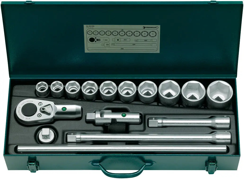 Stahlwille Set of 16 Socket - ST 96050104 Stahlwille