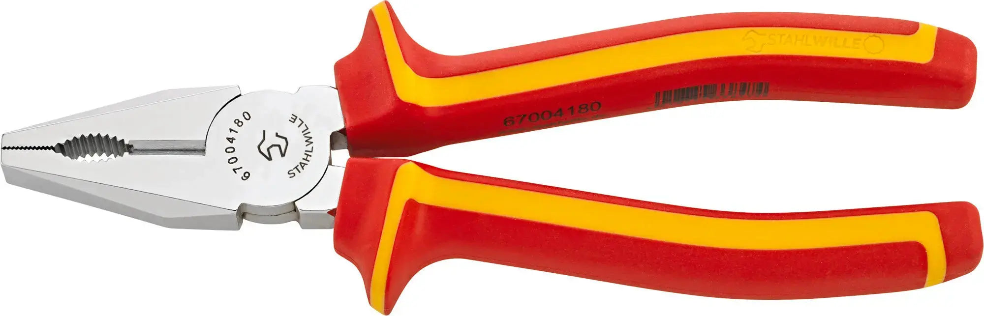Stahlwille VDE Combination Plier, 38mm Jaw Length - ST 67004180 Stahlwille