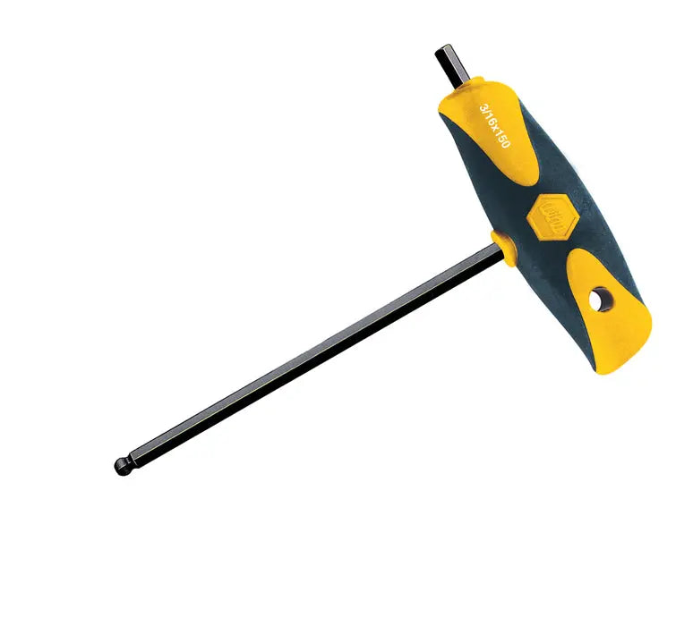 Wiha 33440, Soft Grip Ball End Hex Inch T-handle Wiha