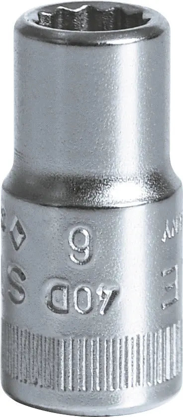 Stahlwille 1/4 in Drive Bi-Hexagon Socket, 6mm - ST 01030006 Stahlwille