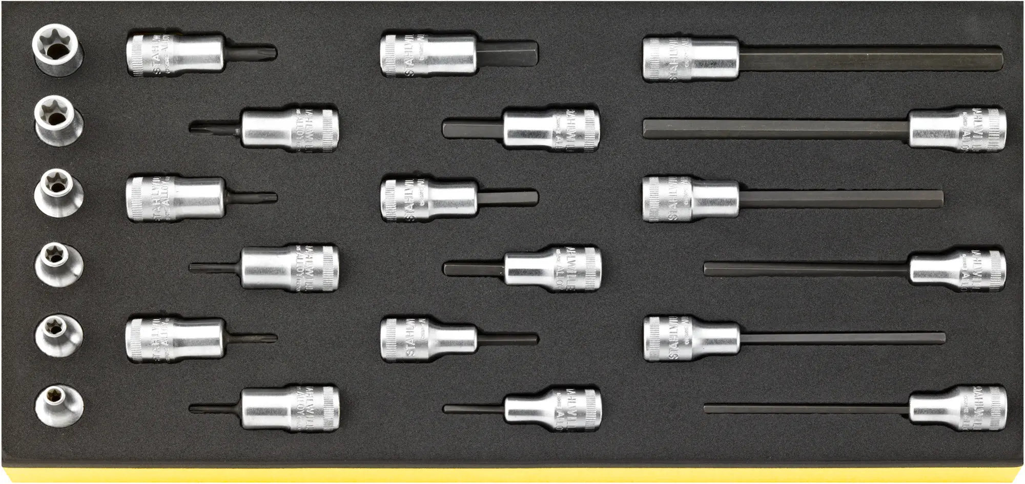 Stahlwille Set of 24 3/8 in Tools with TCS Insert - ST 96838772 Stahlwille