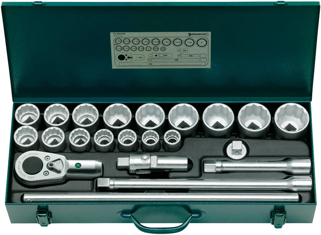 Stahlwille Set of 22 Socket - ST 96054103 Stahlwille