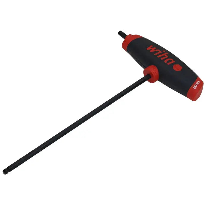 Wiha 33448, Soft Grip Ball End Hex Metric T-handle 4mm