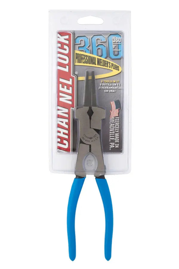 Channellock XLT Welder's Plier, 9 in - CL 360 Channellock