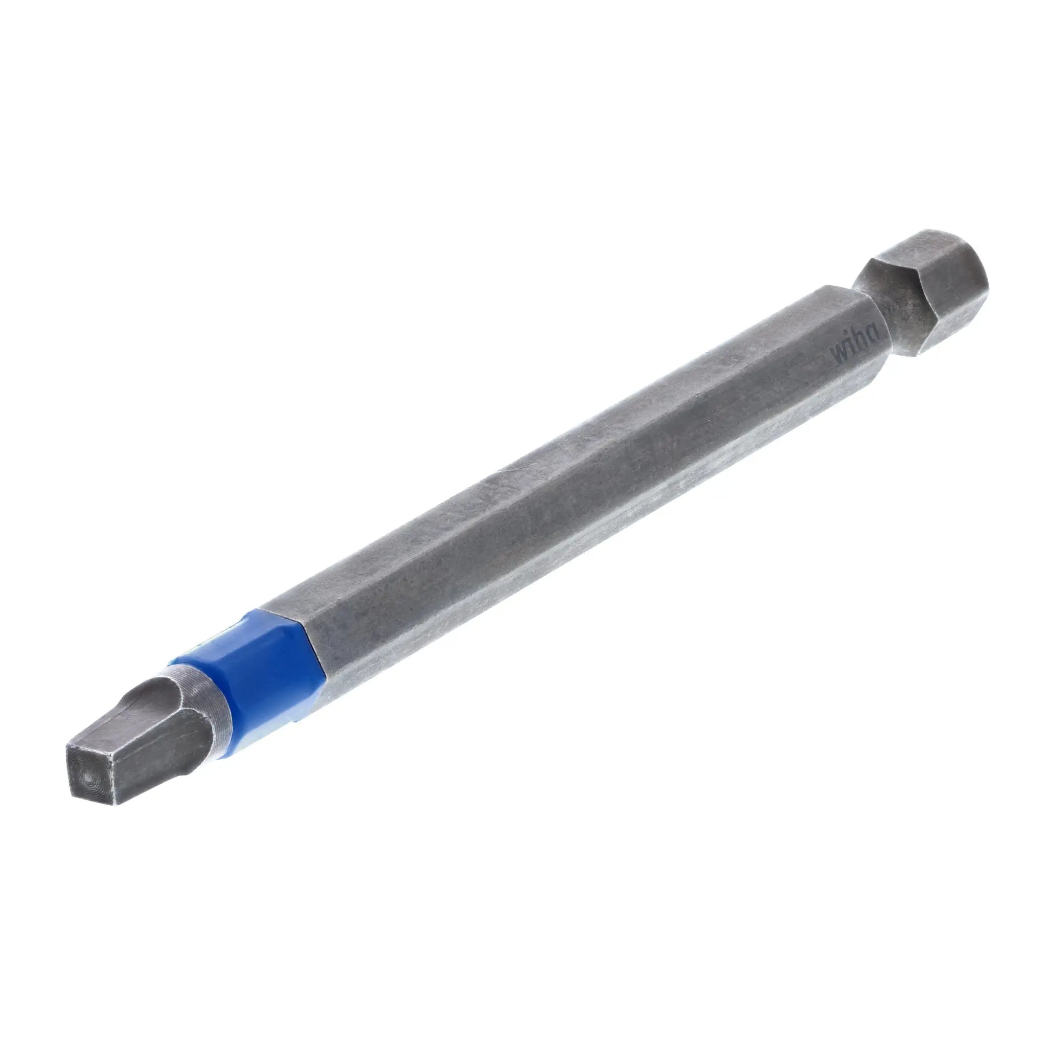 Wiha Set of 2 Terminator Blue Impact Bits, Sq2 x 3.5 in - WI 70325 Wiha
