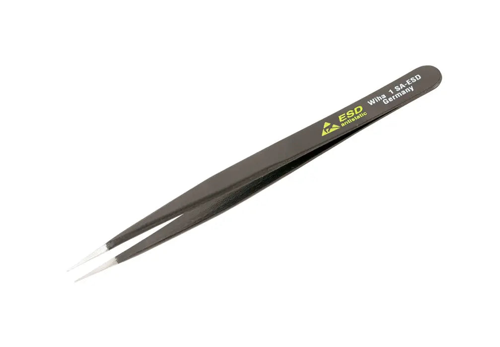 Wiha 44531, ESD Safe Tweezers 1 SA - 120mm Wiha