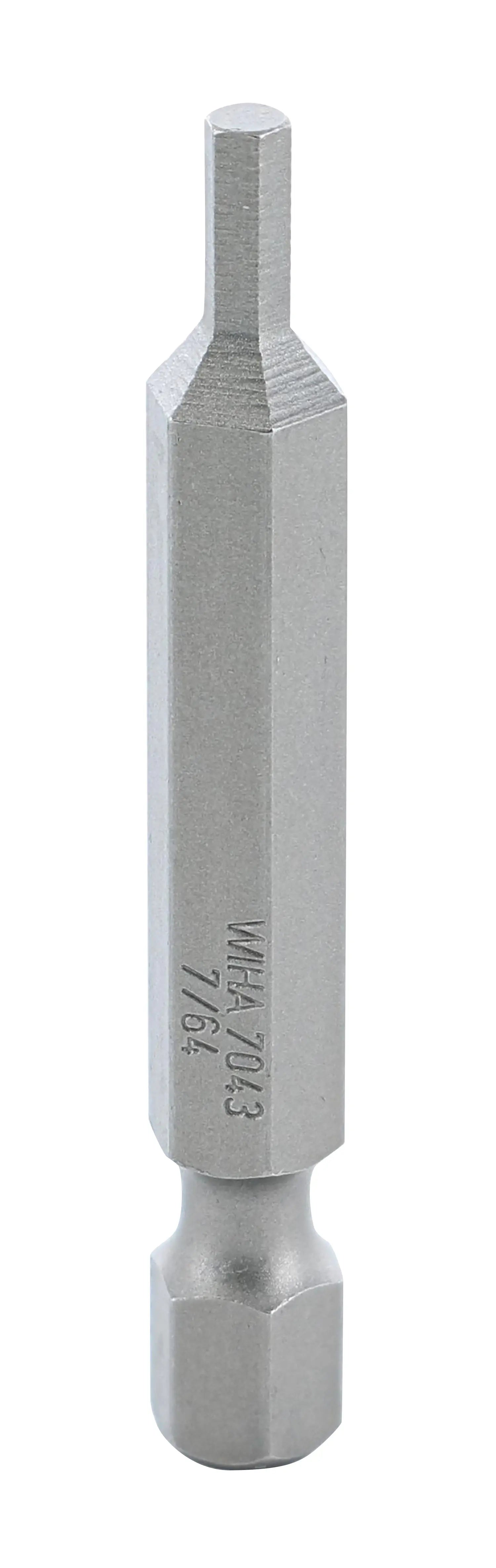 Wiha 74312, Hex Inch Power Bit 7/64 x 50mm Wiha