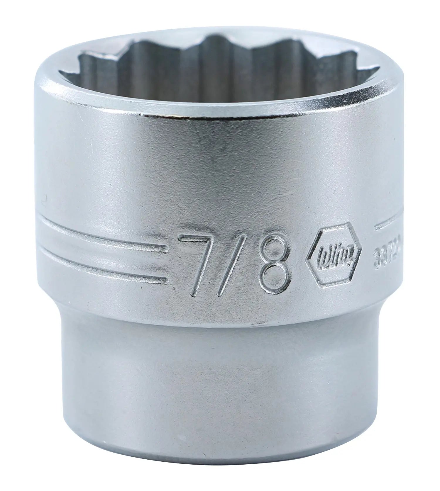 Wiha 33720, 3/8" Drive Socket, 12 Point, 7/8" Wiha