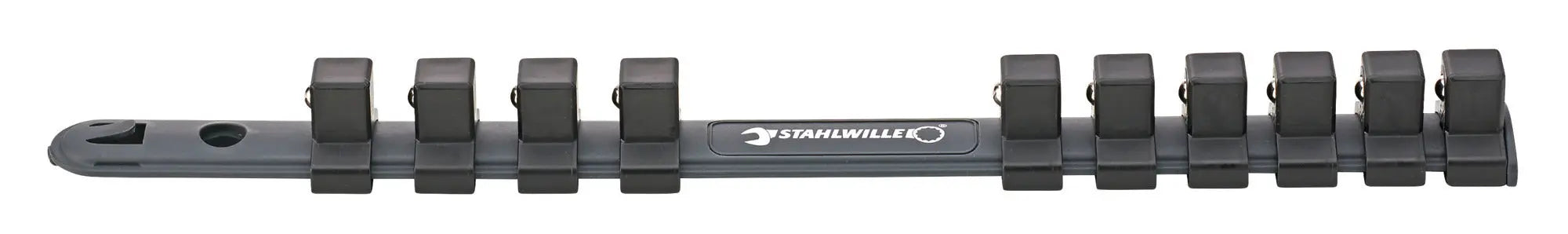 Stahlwille 1/2 in Drive Socket Clip Rail, Length 307mm - ST 80500005 Stahlwille