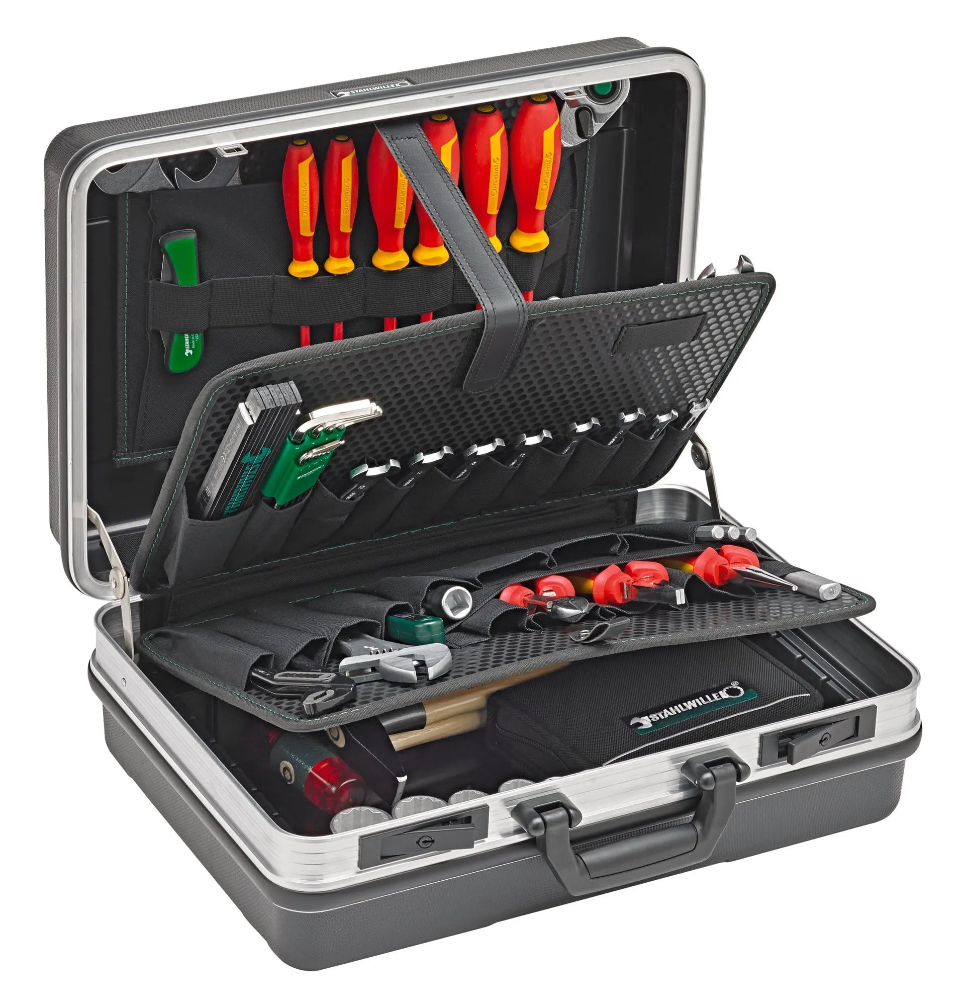 Stahlwille Set of 87 Assortment Tools with Case, 390mm Height - ST 98830183 Stahlwille