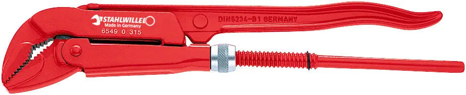 Stahlwille Corner Pipe Wrench, Maximum Jaw Opening 35mm - ST 65490315 Stahlwille