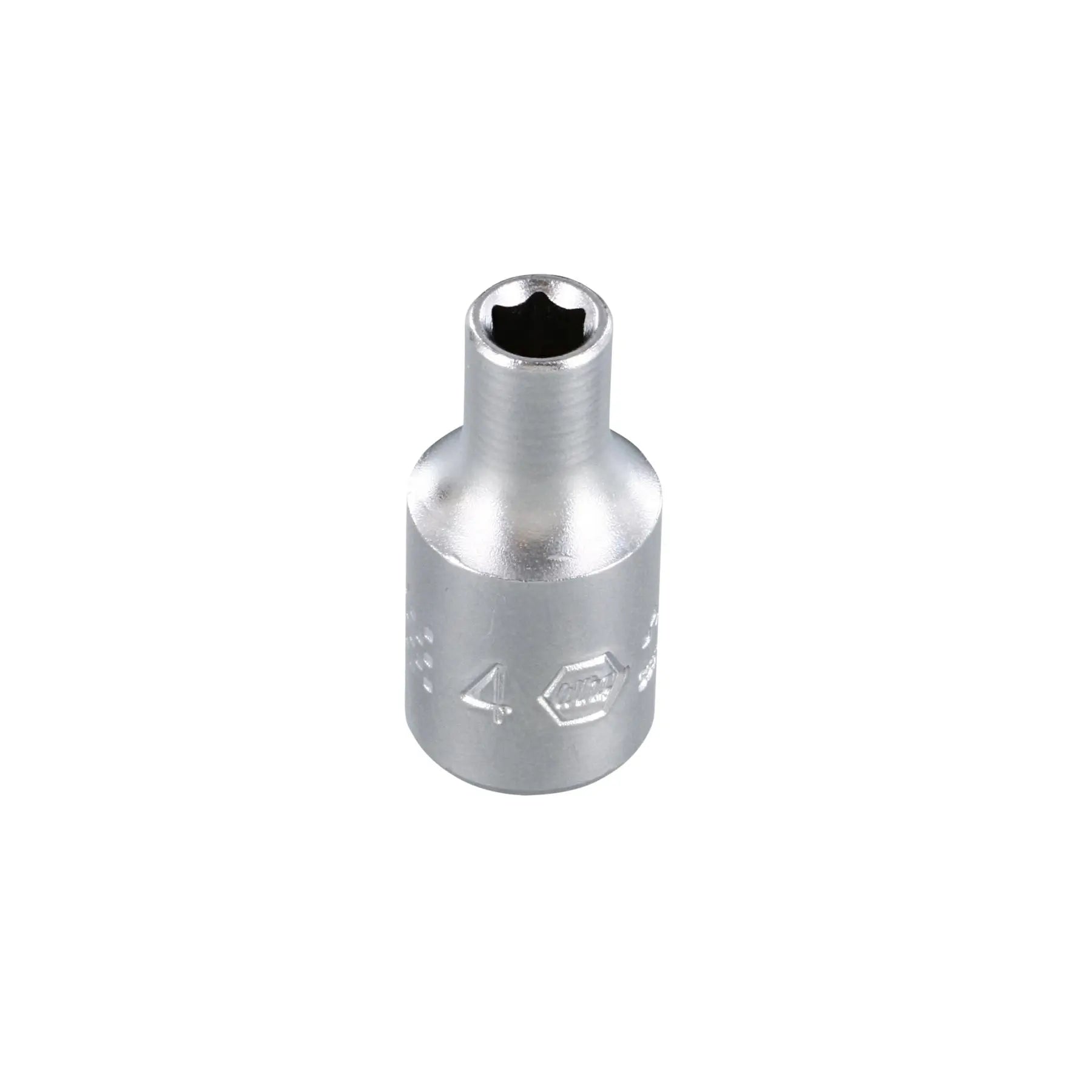 Wiha 33316, 1/4" Drive Socket, 6 Point, 4.0mm Wiha