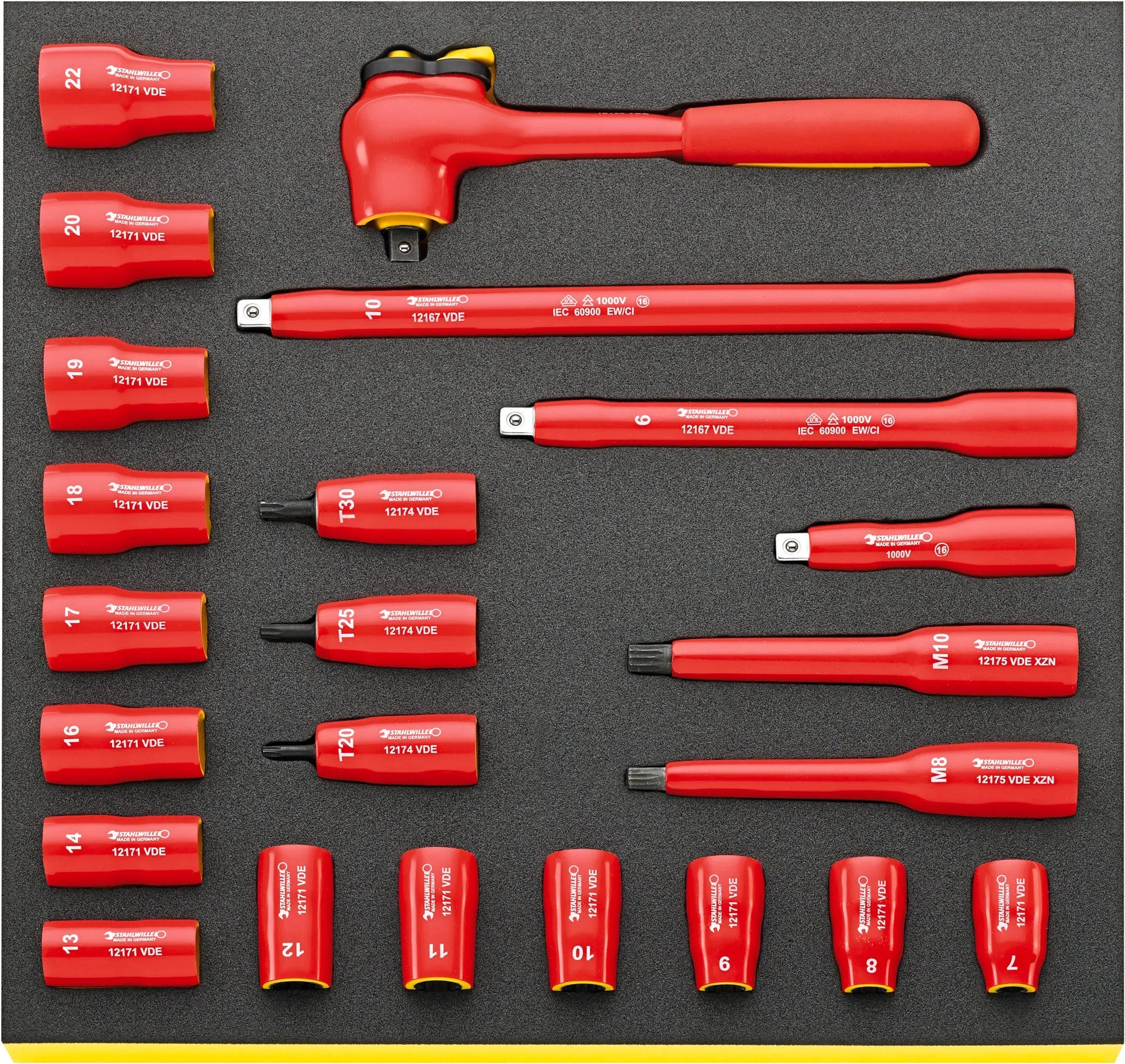 Stahlwille Set of 23 Tool with TCS Insert - ST 96830041 Stahlwille